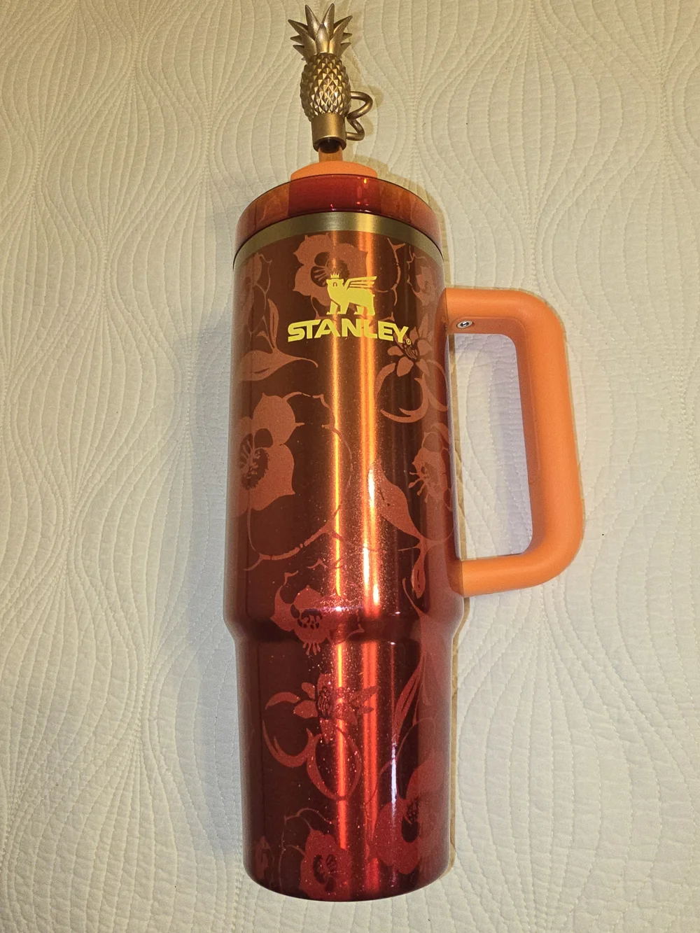 NWT Limited Edition Stanley X Karol G The Flowstate H20 Quencher 40 Oz - Picture 2 of 10